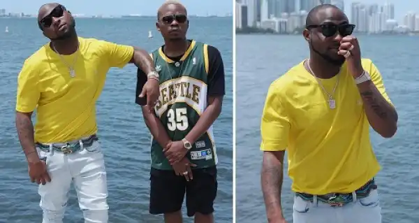 BTS Photos from Davido x Olamide’s Video Shoot In Miami (Photos)